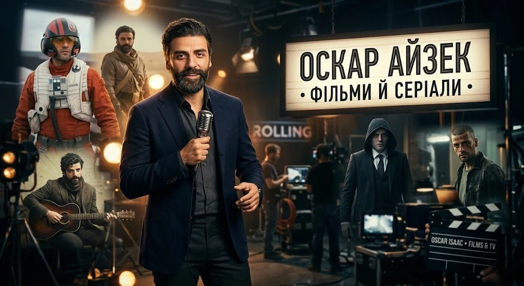 Повна добірка фільмів і серіалів Оскара Айзека Повна добірка фільмів і серіалів Оскара Айзека